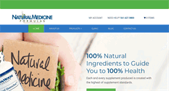 Desktop Screenshot of naturalmedicineformulas.com
